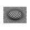 Black White Checkered Backdrop for Events, Vortex Photography Backdrop Abstract Checkers Background with 3D Design, Fabric Illusion Backdrop Suitable 1