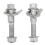 Permanently Adjustable Camber Bolt Four Wheel Alignment With Precise Adjustment Thread Locks Nut High Strength Metal Durable And Impact Resistant 1
