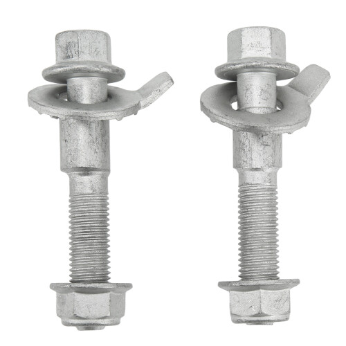 Permanently Adjustable Camber Bolt Four Wheel Alignment With Precise Adjustment Thread Locks Nut High Strength Metal Durable And Impact Resistant