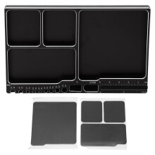 RC Fixing Tools Universal Metal RC Screw Tray Magnetic Pad Magnet Screws Holder Plate Multi Functional High Quality Aluminum Alloy Durable Magnetic