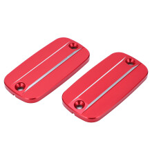 Tappo del liquido freni per moto di alta qualità, coperchio del serbatoio leggero lavorato a CNC con facile sostituzione, lega di alluminio 6061-T6