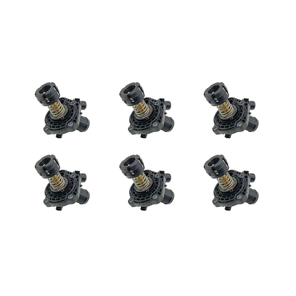 6X Car Engine Coolant Thermostat For F45 X1 X2 220I 225I B38 B48 11518601366 11518623576 4711618629137