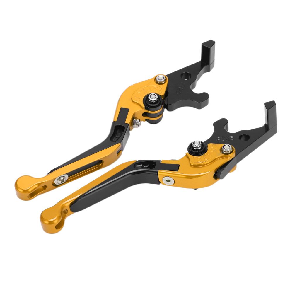 Extendable Motorcycle Brake Clutch Levers For Xmax 250/300/400 Gold 7901377576835