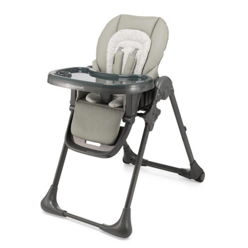 KINDERKRAFT - Seggiolone Tummie Grigio