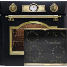 Ensemble four électrique - KAISER - EH 6355 Em - 8 fonctions - Plaque vitrocéramique KCT 6185 Em - 60 cm