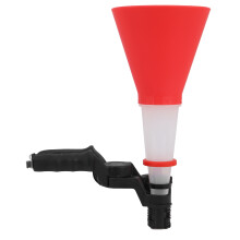 Self Locking Oil Funnel Fast Oil Filling Transparent Tube Hands Free Universal Fit Anti Leak No Spill Car Engine Oil Change Tool