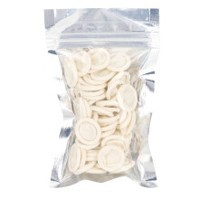 Finger Protectors With Anti Static Rubber Fingertips, Natural Latex Rolled Style Disposable Half Finger Sleeves That Are Flexible And Durable For