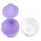 5Pcs Purple Portable Denture Container PP Retainer Case Travel Storage 1