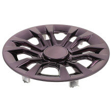 4Stk Schwarze Golf Cart Radnabenkappen Kunststoff Für