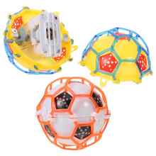 8Stk Kinder Fußball Spielzeug Leuchtend Springball Bunt