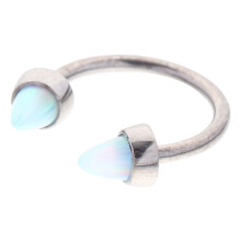 4Stk Körperpiercing Schmuck Nasenringe Silber Damen