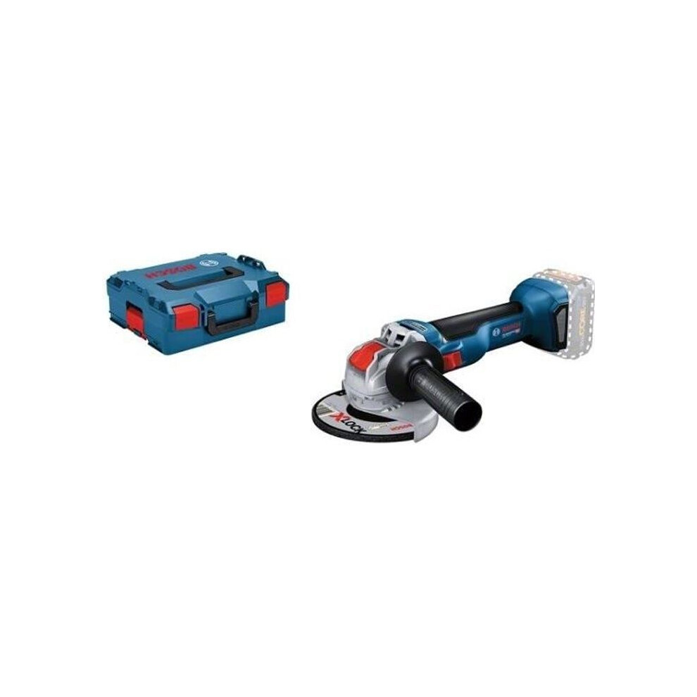 Bosch Professional 18V System Angle Grinder Gwx 18V-10 (Disc Diameter 125 Mm, With X-Lock Holder, Without Rechargeable Batteries And Charger, In