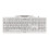 Teclado Cherry y lector de chips integrado (ID) Blanco 1