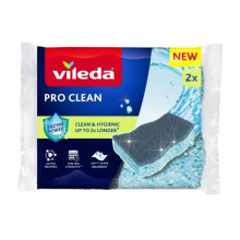 256729 Vileda Viskose svamp med enzymer Pro Clean 2 stk.