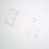 2Stk Transparentes Patchwork Lineal Quilting Ruler Craft 10