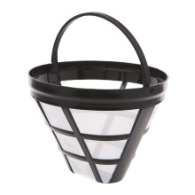 Reusable Coffee Filter Basket Style Coffee Machine Strainer Mesh Filte
