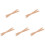10Stk Holz Strick- Und Webschiffchen Beige Robust Für DIY Handarbeit 4