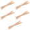 10Stk Holz Strick- Und Webschiffchen Beige Robust Für DIY Handarbeit 9