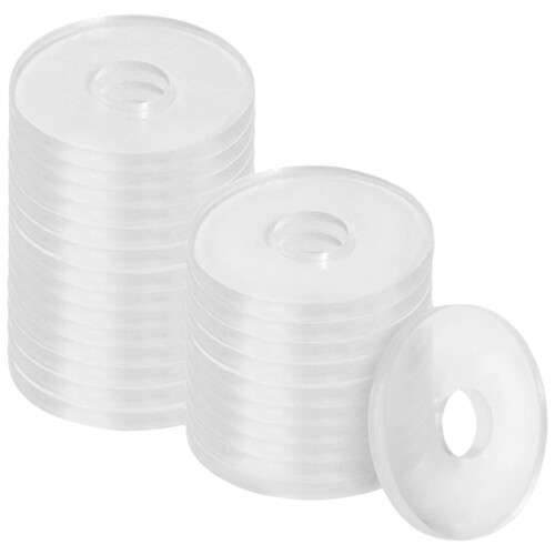 1000Pièces Rondelles Étanches PVC Transparentes Pour Fixation 2