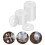 1000Pièces Rondelles Étanches PVC Transparentes Pour Fixation 11