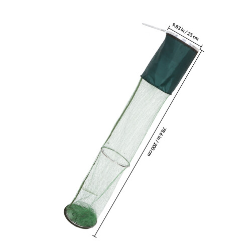 Faltbares Fischfangnetz, Robust, Nylon-Stoff-Konstruktion, Grün 1
