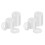 1000Pièces Rondelles Étanches PVC Transparentes Pour Fixation 4
