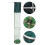 Faltbares Fischfangnetz, Robust, Nylon-Stoff-Konstruktion, Grün 9