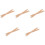 10Stk Holz Strick- Und Webschiffchen Beige Robust Für DIY Handarbeit 5