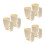 6Pcs Multi-Use Beige Batter Dispenser with Accurate Portion Control 4