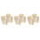 6Pcs Multi-Use Beige Batter Dispenser with Accurate Portion Control 8