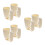 6Pcs Multi-Use Beige Batter Dispenser with Accurate Portion Control 3