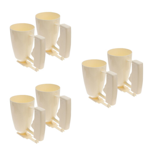 6Pcs Multi-Use Beige Batter Dispenser with Accurate Portion Control 2
