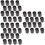 48Pièces Cache Bâtons Baby-Foot Accessoires Remplacement Facile 7