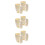 6Pcs Multi-Use Beige Batter Dispenser with Accurate Portion Control 5