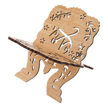 2Stk Holz Koran Buchhalter Khaki Holz Für Aufbewahrung
