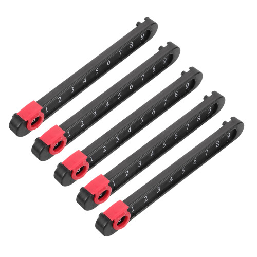 10Pièces Indicateur De Score Mini Noir En Pour Jeux De Table 2