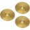 3St Professionele Drum Cymbal Set, Gelegeerd Messing Gouden Percussie 8