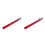 2Pièces Base Guide Rail Scie Réglable Aluminium 9