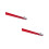 2Pièces Base Guide Rail Scie Réglable Aluminium 10