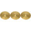 3St Professionele Drum Cymbal Set, Gelegeerd Messing Gouden Percussie 6