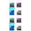 8Pièces Palette Ombres Yeux Longue Tenue 5