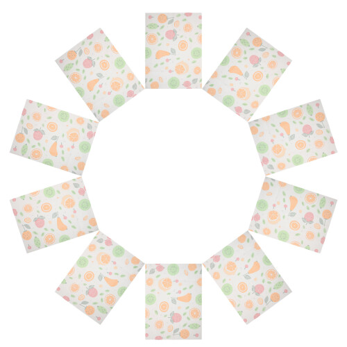 80Pièces Nappes Réutilisables Enfants Multicolores Pour Chaise 1