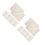 80Pièces Nappes Réutilisables Enfants Multicolores Pour Chaise 8