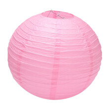 1 X Chinese Japanese Paper Lantern Lampenschirm Für Partyhochzeit, 40Cm (16 Zoll) rosa