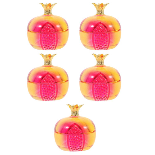 5Pièces Coupe Cristal Support Monomère Ongles Élégant 2