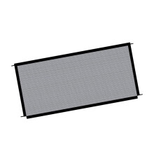 1Pièces Barrière Maille Noire Pour Chien Durable Et Respirante