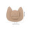 1Set Durable Wood Pottery Plate Mold Animal Shape Ceramic Craft Tool 3