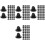 400Pcs Durable Black Plastic Locking Pin Backs for Craft Making 5