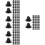 400Pcs Durable Black Plastic Locking Pin Backs for Craft Making 9