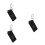 3Pièces Montre Clé Digital Noire Suspendue Pour Usage 10